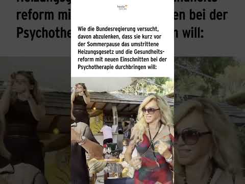 So will die Koalition von der Gesundheitsreform und dem Heizungsgesetz ablenken | heute-show #shorts