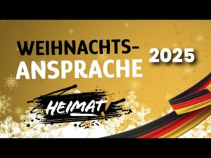 Die Heimat – 🎄Weihnachtsansprache 2025 | Peter Schreiber (HEIMAT)💛
