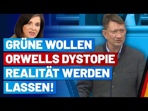 Ronald Gläser warnt eindringlich vor dem grünen Antrag gegen „Desinformation“!- AfD-Fraktion