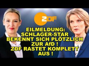 Neverforgetniki – EIL: STAR WECHSELT ZUR AfD! ZDF TOBT!