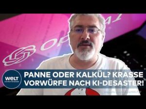 WELT Nachrichtensender – KI AUßER KONTROLLE: Panne oder Kalkül? Heftige Vorwürfe gegen OpenAI!