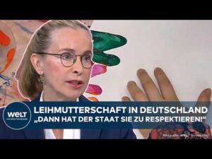 DEUTSCHLAND: Leihmutterverbot verstößt gegen Grundrechte! Brosius-Gersdorf äußert sich zu Spahn-Fall