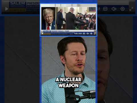 Did he just claim to have nuked Iran? #shorts