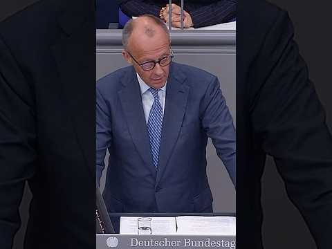 Merz reagiert auf Lacher der AfD zur Ukraine!