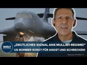 WELT Nachrichtensender – ESKALATION IM IRAN: “Außergewöhnlich!” Dieser US-Bomber lässt das Mullah-Regime zittern!