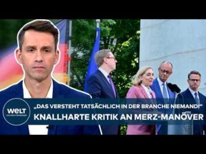 WELT Nachrichtensender – MERZ-MANÖVER: „Ich hoffe, der Kanzler hat einen Plan“ – Andreas Audretsch rechnet mit Regierung ab