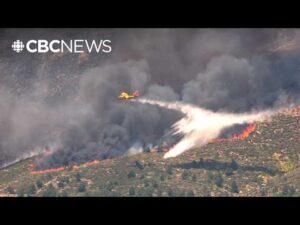 CBC News – Over 250,000 people evacuate as wildfires threaten parts of France, Spain