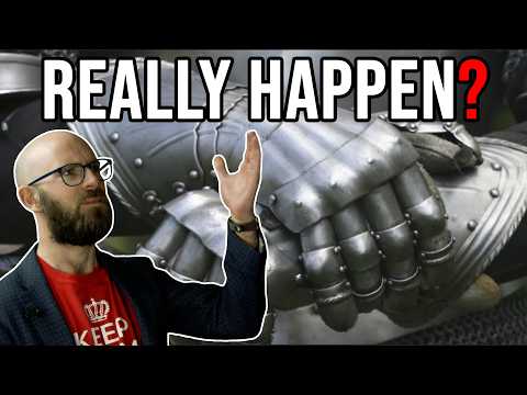 Did Medieval Knights Ever Actually Throw Down a Gauntlet?