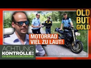 Achtung Kontrolle – 105 dB! Polizei zieht ohrenbetäubendes Motorrad aus dem Verkehr! | Old But Gold