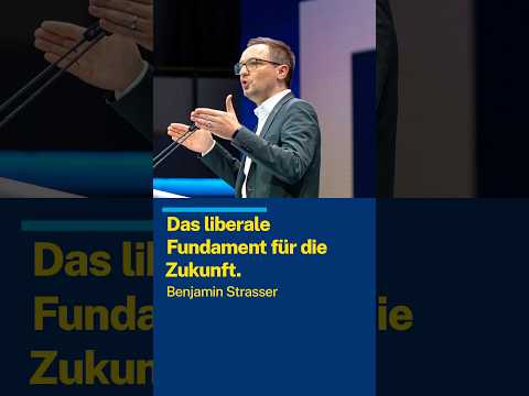 Das liberale Fundament für die Zukunft 💪 | Benjamin Strasser
