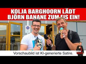 KOLJA BAGHOORN LÄDT BJÖRN BANANE ZUM EIS EIN‼️