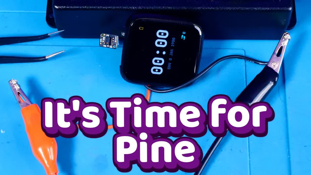 The Hackable Pine64 SmartWatch
