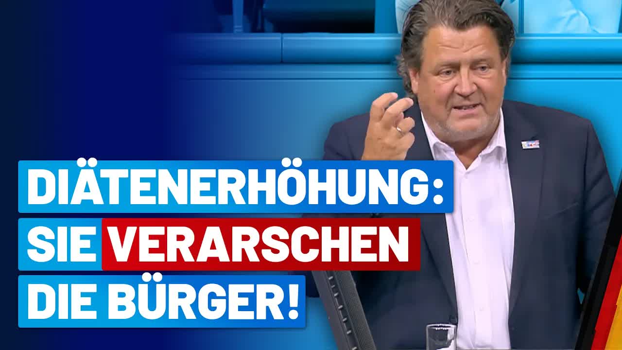AfD stoppt Diätenerhöhung für ein Jahr! - Stephan Brandner - AfD-Fraktion im Deutschen Bundestag