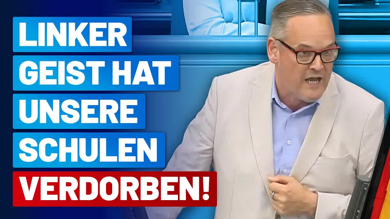Martin Reichardt zum Niedergang unseres Bildungssystems! - AfD-Fraktion im Deutschen Bundestag