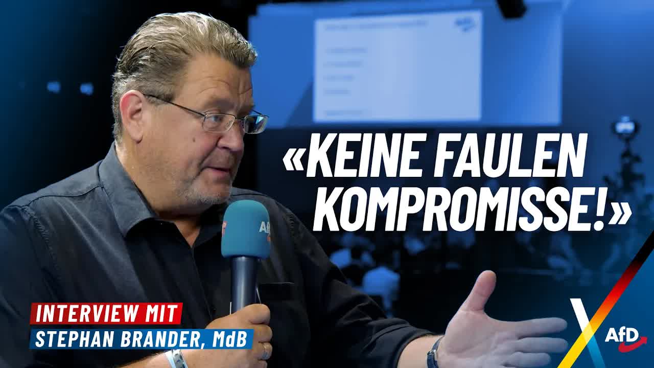 „Keine faulen Kompromisse!” – Stephan Brandner im Interview – AfD