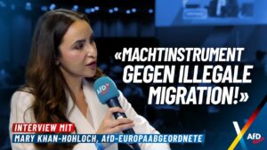„Machtinstrument gegen illegale Migration!”– Mary Khan-Hohloch im Interview – AfD
