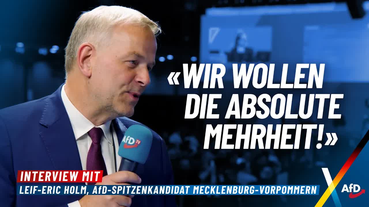 „Wir wollen die absolute Mehrheit!”– Leif-Erik Holm im Interview – AfD