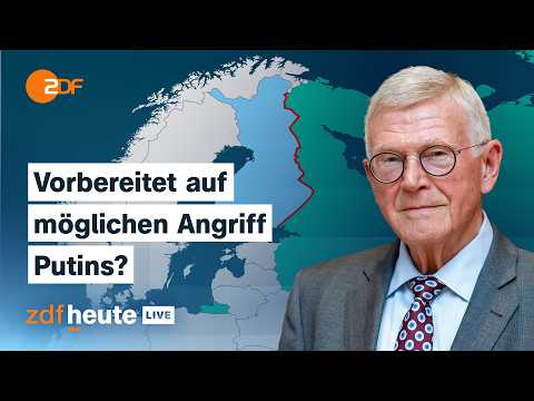 Angriffe aus Russland befürchtet: Wie sich der Westen vor Putin schützen will I ZDFheute live