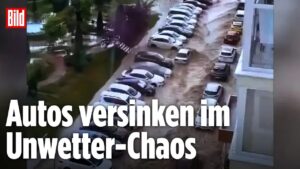 RUSSLAND: Schlammlawine verwüstet Sotschi – Wassermassen reißen alles mit sich!