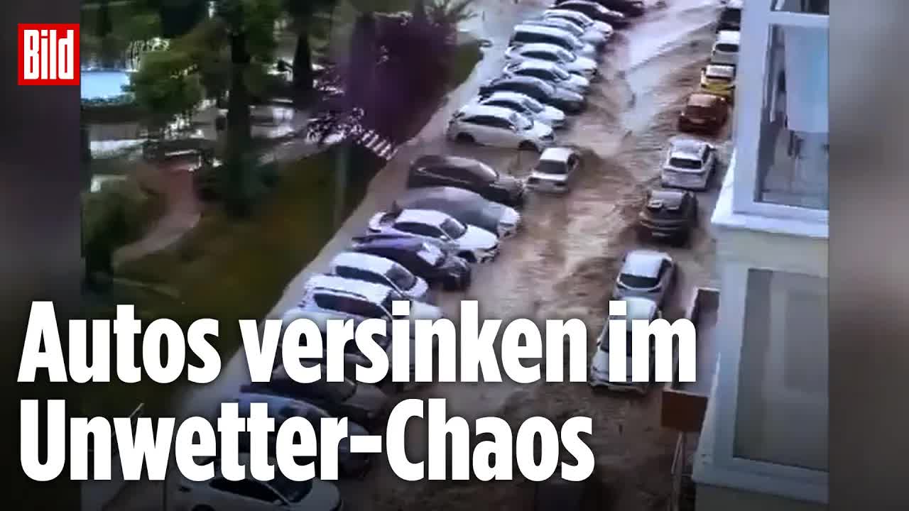 RUSSLAND: Schlammlawine verwüstet Sotschi – Wassermassen reißen alles mit sich!