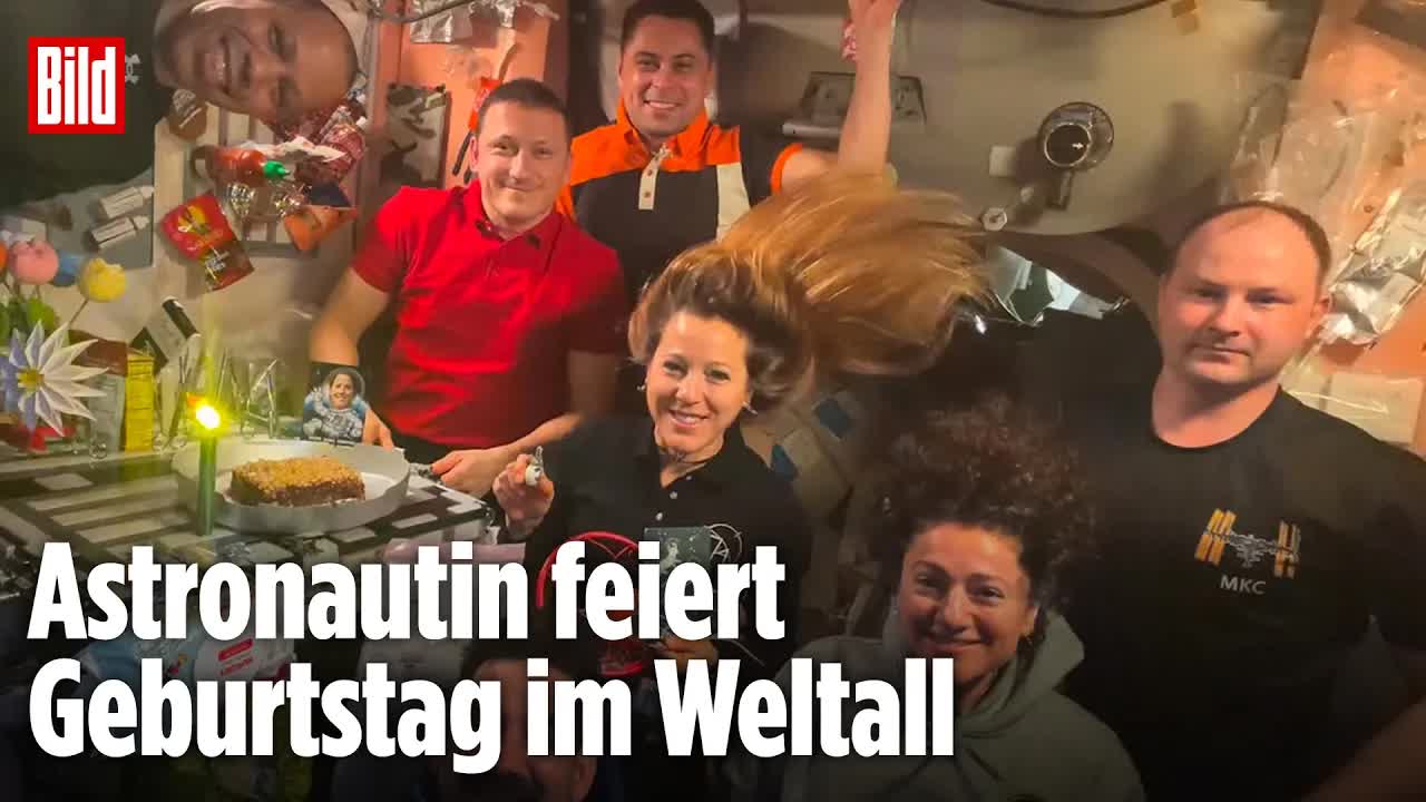 Süße Überraschung auf der ISS: Astronautin Sophie Adenot feiert Geburtstag im All