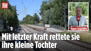 Tragisches Unglück in Heilbronn: Junge Mutter wird auf Bahnübergang von Zug erfasst