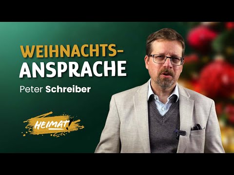 Weihnachtsansprache 2024 - Die HEIMAT