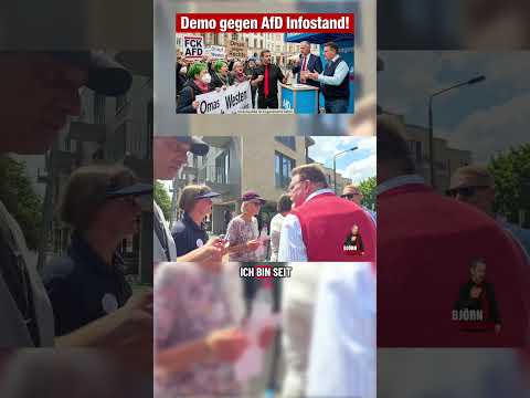 💙 AfD - MANN REDET MIT OMAS GEGEN RECHTS‼️ #klartext #björnbanane #afd
