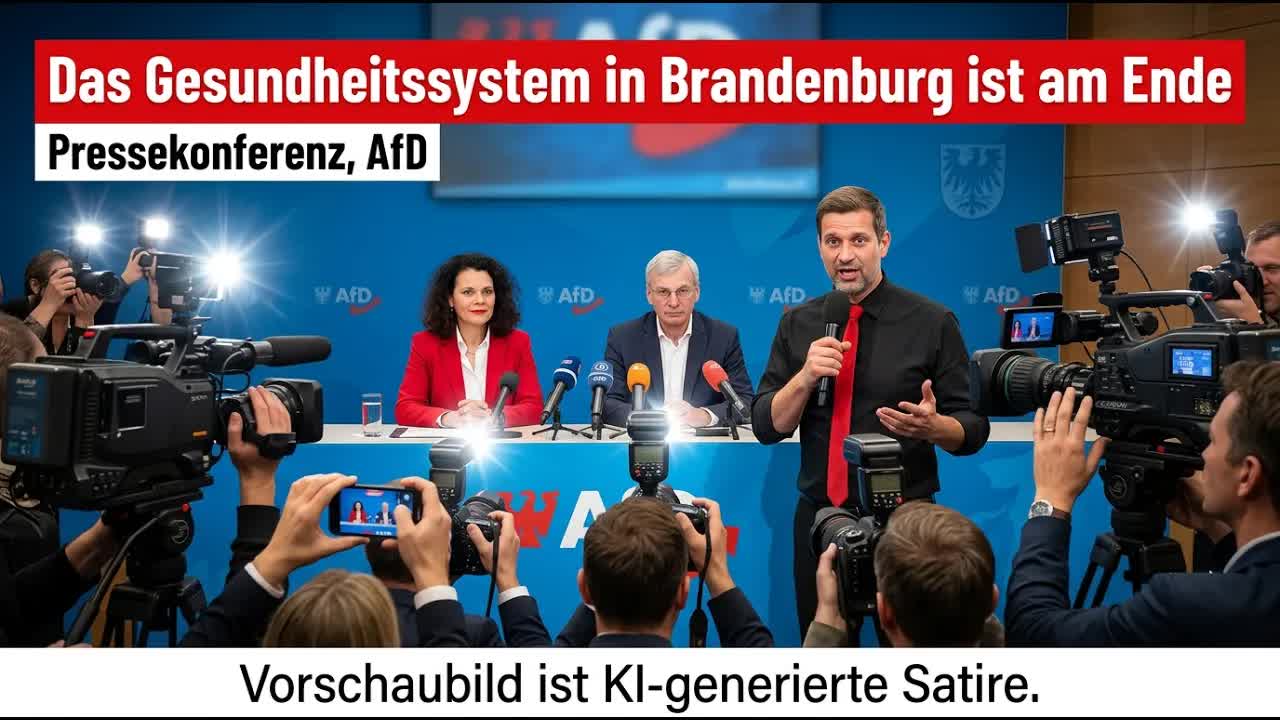 🔴 LIVE ‼️ DAS GESUNDHEITSSYSTEM IST AM ENDE‼️AfD PRESSEKONFERENZ