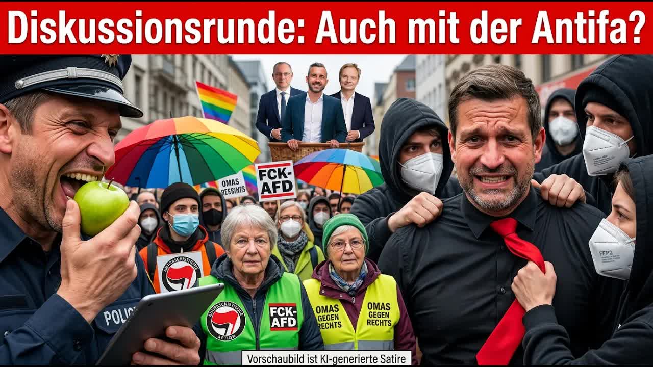🔴 LIVE ‼️ DISKUSSION: AUCH MIT DER ANTIFA❓️