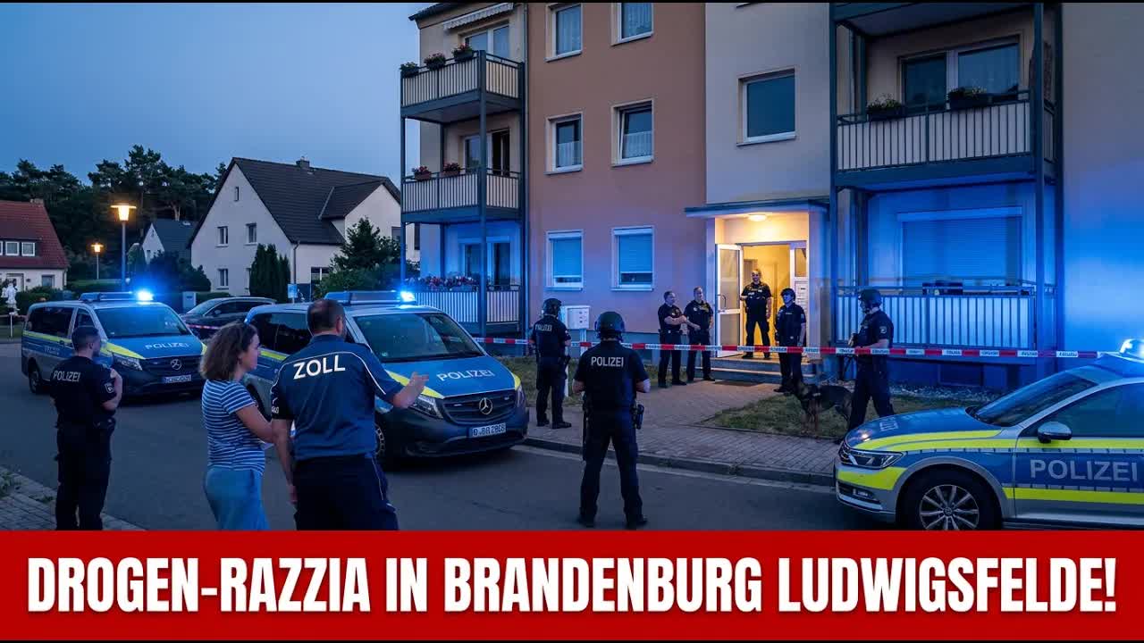 🔴 LIVE ‼️ DROGEN -RAZZIA IN BRANDENBURG LUDWIGSFELDE‼️