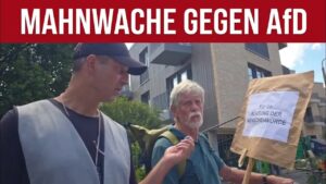 Björn Banane – 🔴 MAHNWACHE GEGEN AfD‼️