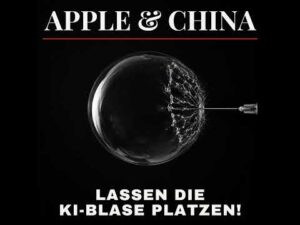 Wie Apple und China die KI-Blase platzen lassen!