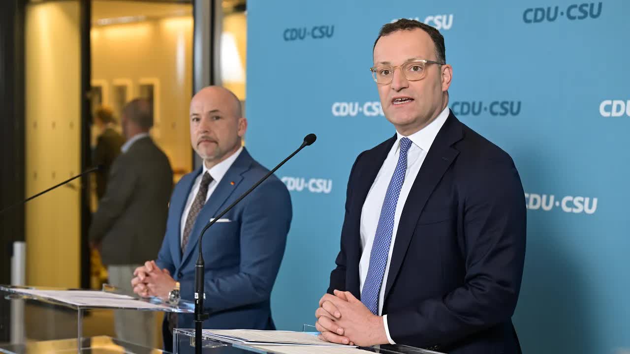 21. April 2026 | Live-Statement mit Jens Spahn & Alexander Hoffmann