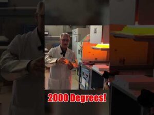 Scott Manley – Holding Red Hot Shuttle Tile With No Gloves