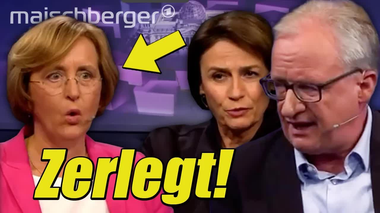 AfD-Dulli Beatrix von Storch Geht Bei Maischberger Gegen Albrecht Von Lucke IN FLAMMEN Auf!