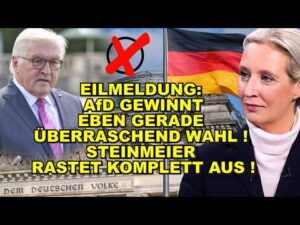 Neverforgetniki – EIL: AfD GEWINNT WAHL! Steinmeier TOBT!