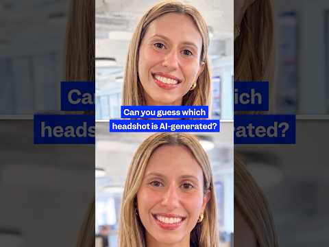 Could you spot the AI-generated LinkedIn headshot? #AI #LinkedIn #tech #AIphotos