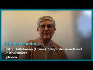 phoenix – Kabinettsumbau: Interview mit Britta Haßelmann (B’90/Grüne) | 24.07.26