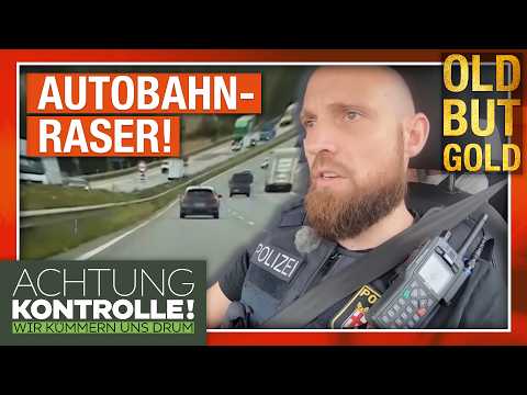 Raser mit 158 km/h gestoppt: Autobahnpolizei verhängt Fahrverbot! | Old But Gold