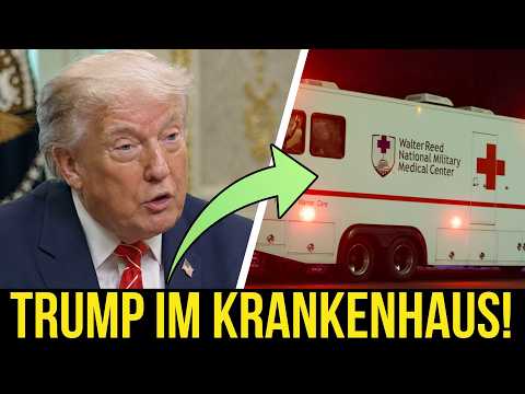 Donald Trump schon wieder im Krankenhaus – was ist passiert?