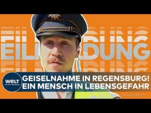 WELT Nachrichtensender – EILMELDUNG: Geiselnahme in Regensburg! Schwerverletzter nach Messerangriff in einer Bankfiliale