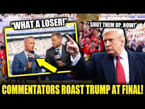 Trump left FUMING after Commentators BRUTALLY ROAST him during WORLD CUP FINAL!