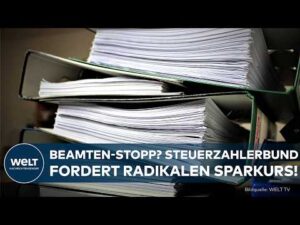 SPAR-ALARM: Verbeamtungen auf dem Prüfstand! Steuerzahlerbund fordert drastischen Kurswechsel!
