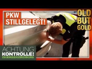 Achtung Kontrolle – Ohne Versicherung erwischt! Polizei kratzt Plakette ab! | Old But Gold