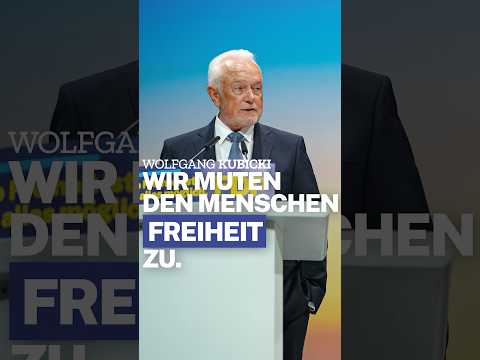 Wir muten den Menschen die Freiheit zu. | Wolfgang Kubicki