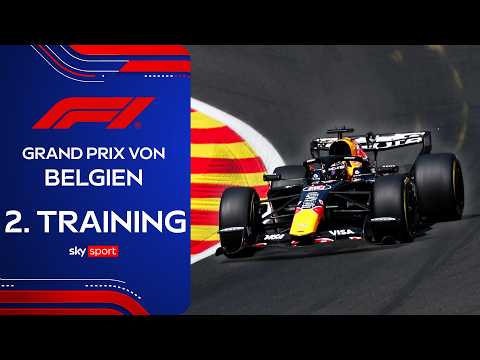 Heftiger Crash sorgt für rote Flagge | 2. Freies Training - HL | Großer Preis von Belgien | Formel 1