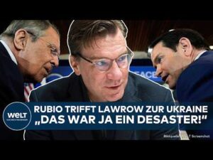 WELT Nachrichtensender – PUTINS KRIEG: Showdown in Manila! Rubio trifft Lawrow wegen Ukraine! Nico Lange nennt Details