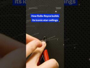 Business Insider – How #RollsRoyce handcrafts its starlight ceiling. #luxurycars #carcustomization #soexpensive