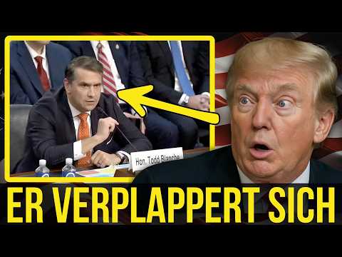 Todd Blanche in Bedrängnis: Trumps Justizminister leistet sich peinlichen Versprecher!